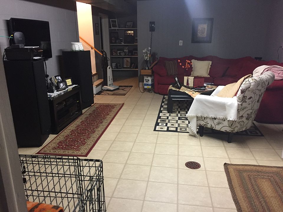 Basement living area