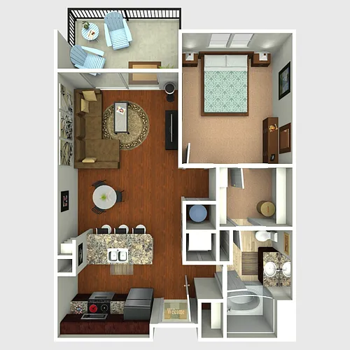 Floor plan Flatirons