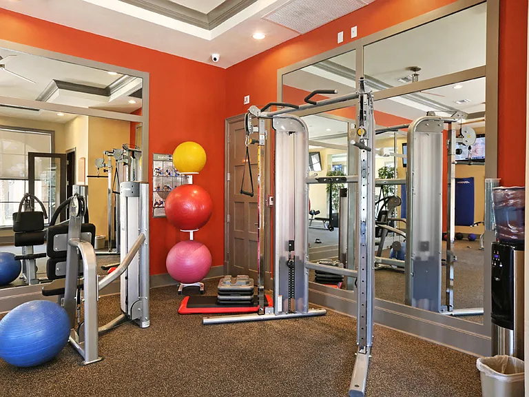 24-Hour Fitness Center.