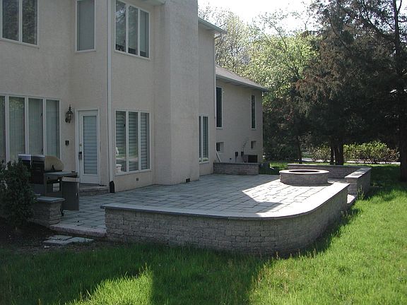 Back Patio of Home