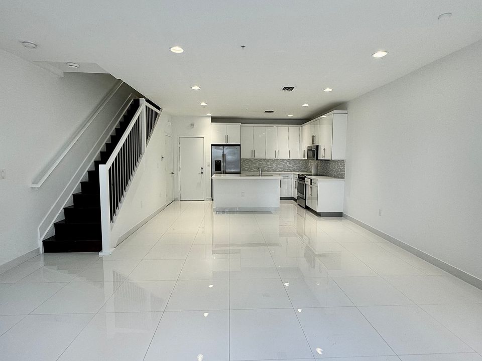 main living room and kitchen