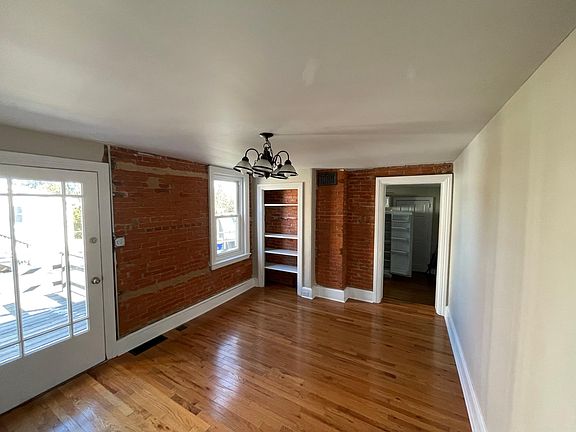 First floor living/ dinning area with side door entrance