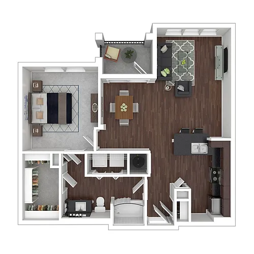 Floor plan A8 District