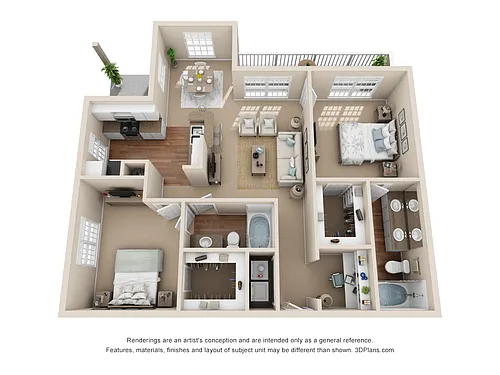 Floor plan Sassafras