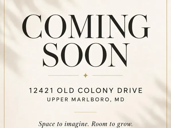 12421 Old Colony Dr, Upper Marlboro, MD 20772