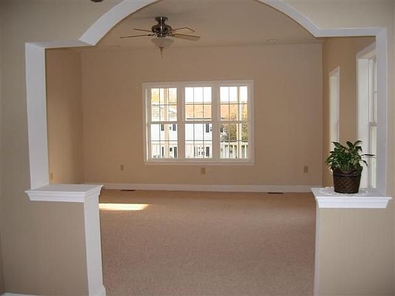 Arch between dining and living room