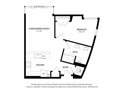 Floor plan HARBOR A5