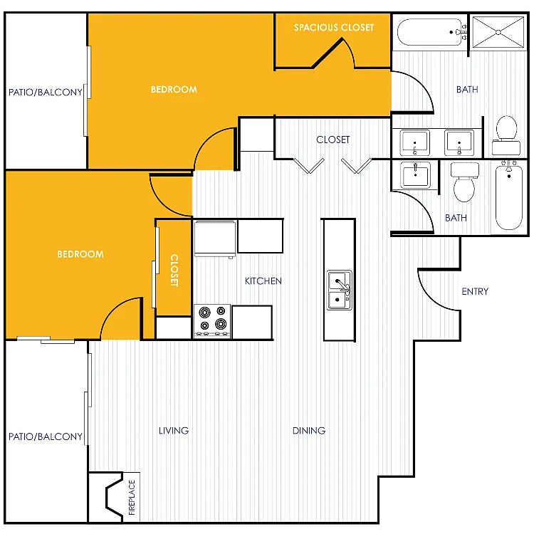 Floor plan Belleview