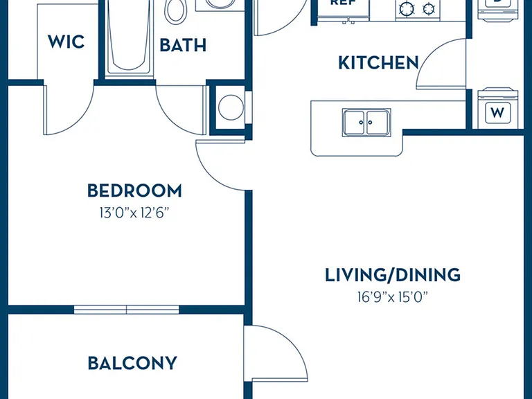 1 Bedroom | 1 Bath | 814 SF | Renovated 1 Bedroom | 1 Bath | 814 SF | Renovated