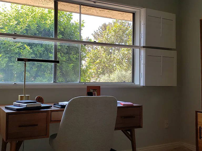 3rd bedroom with a beautiful view and natural lights