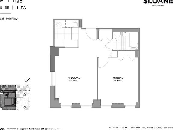 2nd image of 360 W 34th St APT 4p