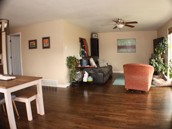 Main living, dining