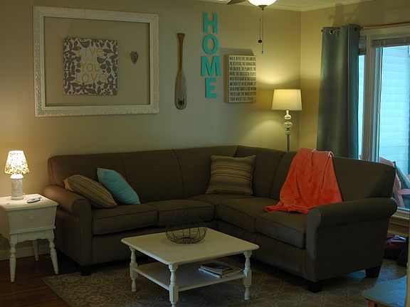 Large bright living room