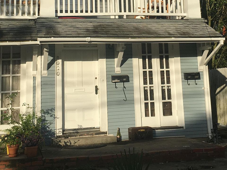 View of 8020 front door