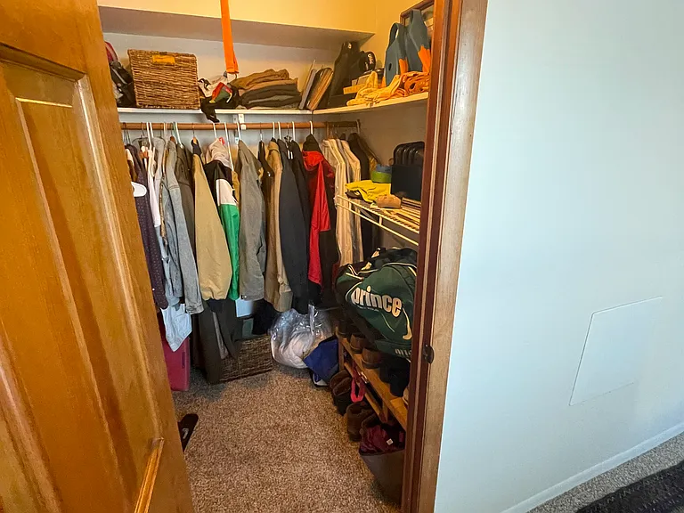 Hall closet