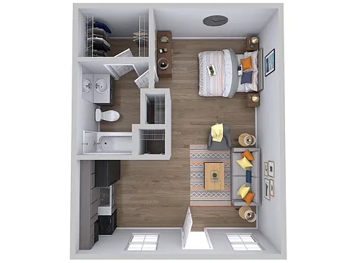Floor plan E1