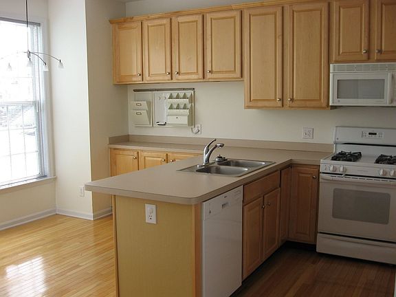 Maple Cabinents and Hardwood Floors