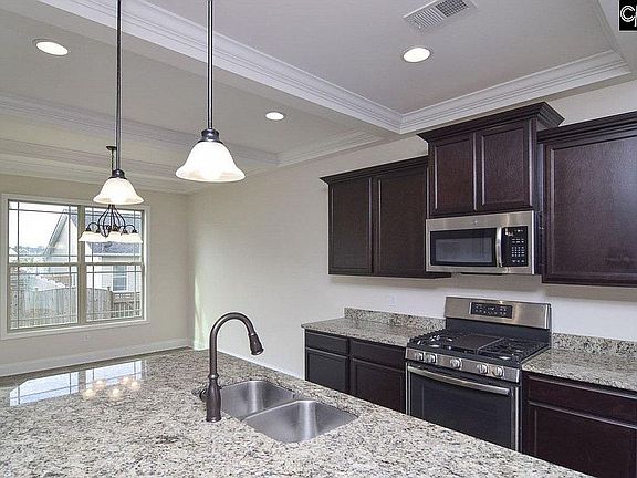 Kitchen open to living space