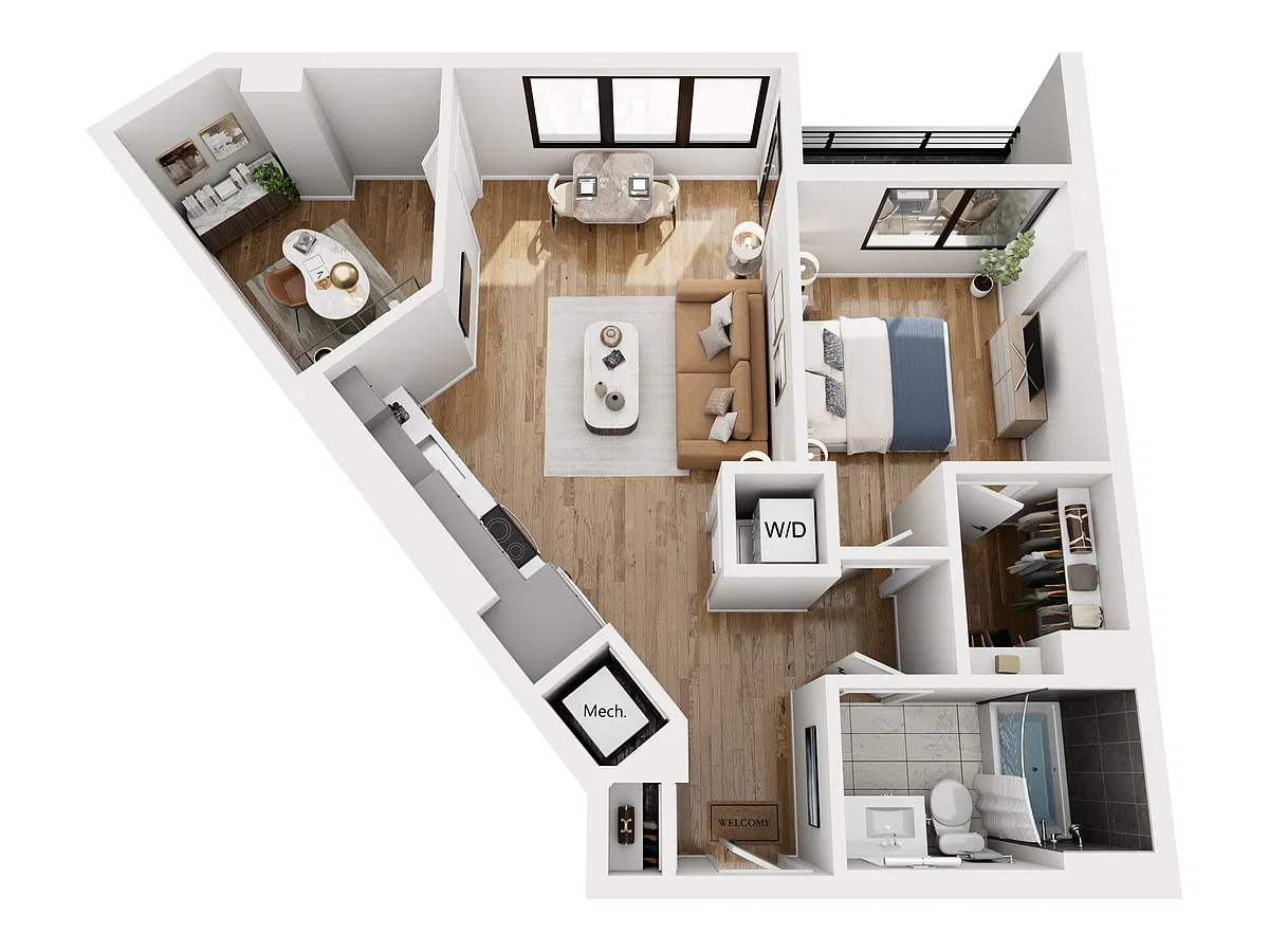 Floor plan D4