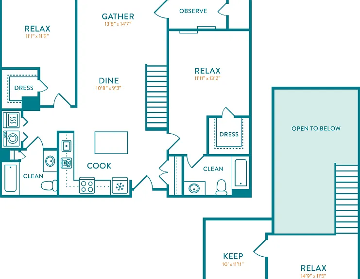 Lynde Loft Floorplan Diagram