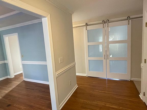 Entry into dining, hall, and office