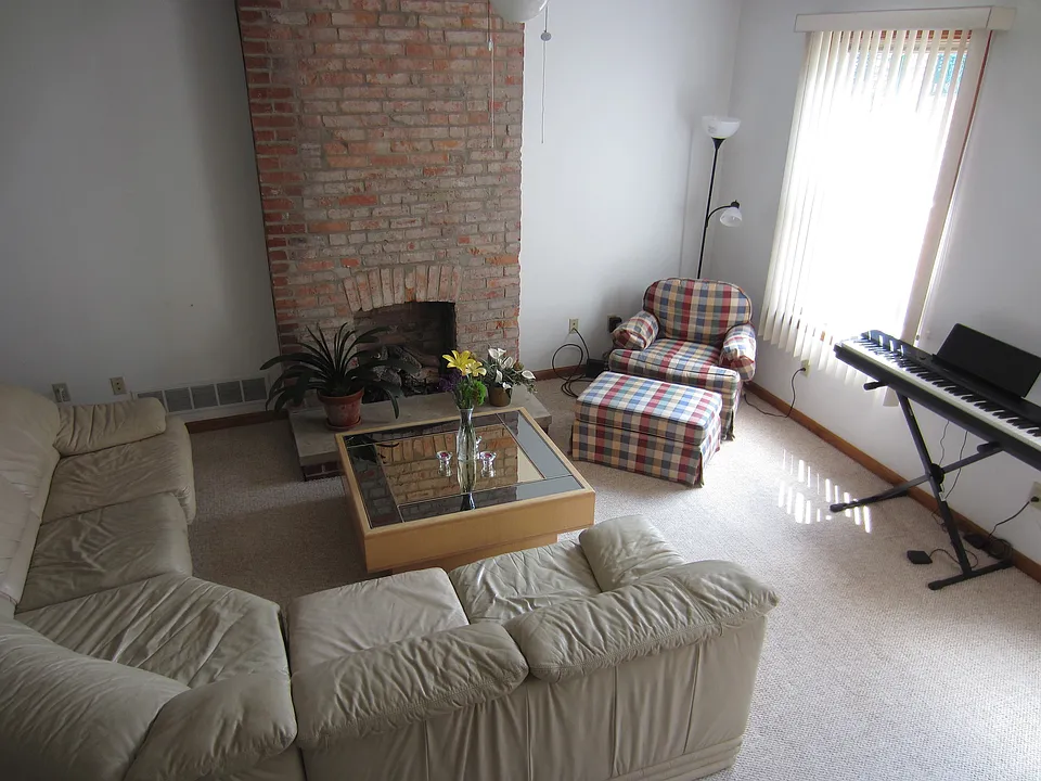 Living room viewed from stairs