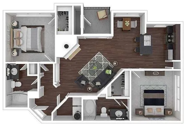 Floor plan B3