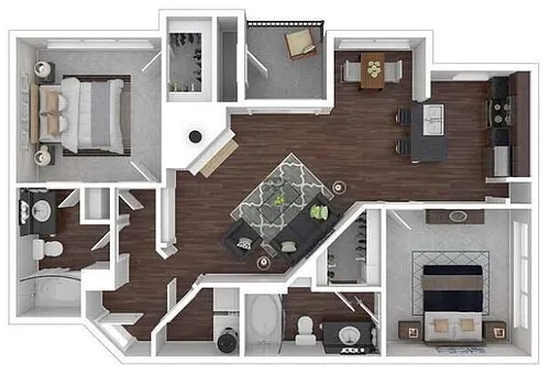 Floor plan B3