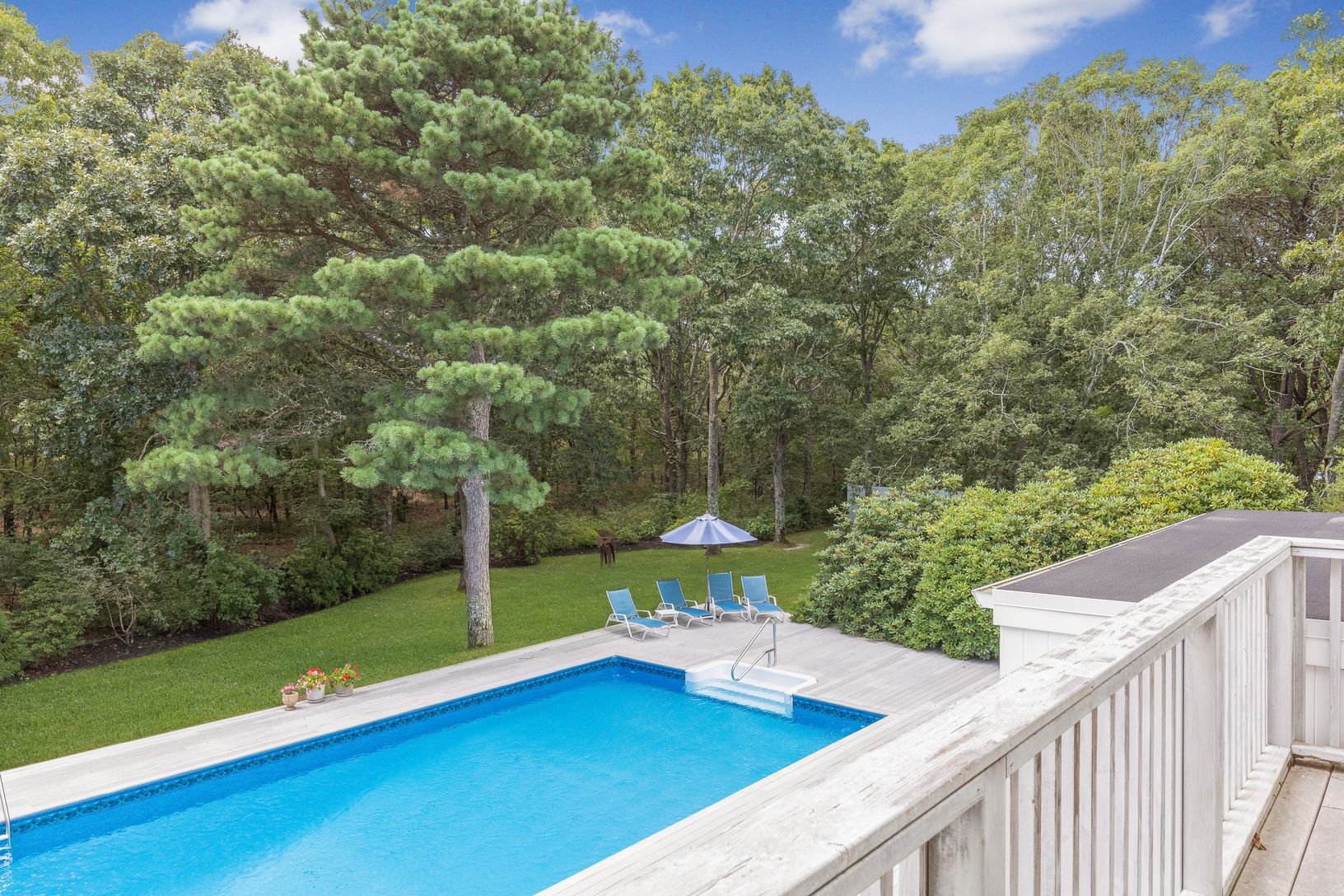  Pool from Master Bedroom Balconey