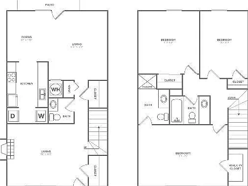 Pin Oak | 3 bed 2 bath | 1477 sq ft. Pin Oak | 3 bed 2 bath | 1477 sq ft.