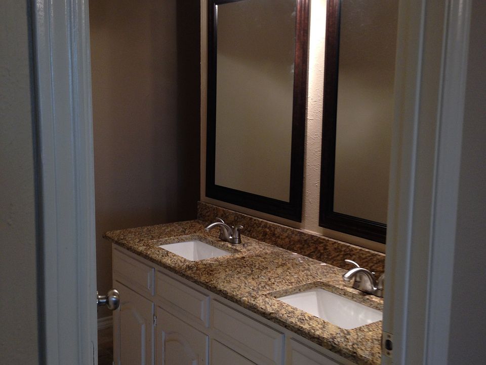 Beautiful master bathroom with double vanity