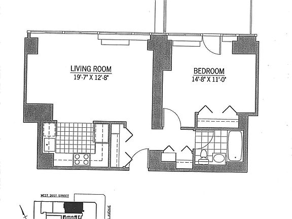 2nd image of 100 W 26th St APT 8F