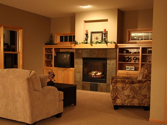warm and cozy living room