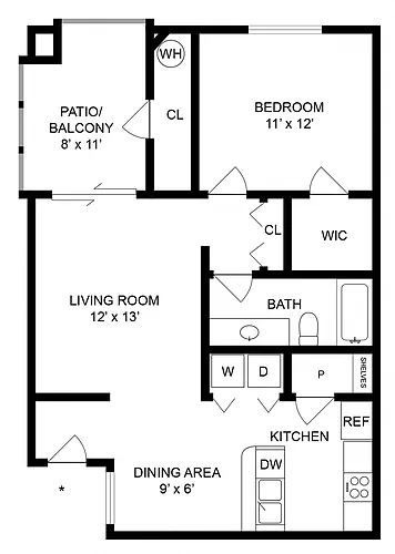 Floor plan 1A Renovation 2