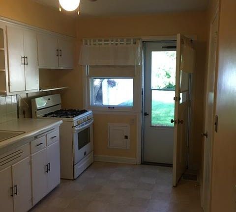Kitchen-stove and refrigerator