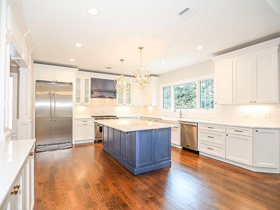 Kitchen with SS appliances
