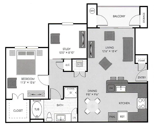 Floor plan A2