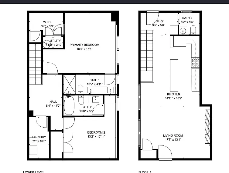 2 bed, 2.5 bath, 1397 sqft, $2,600 — Photo 4