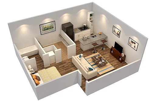 Floor plan The Starfish