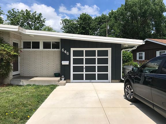 Driveway and garage