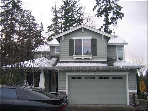 front of home, 
