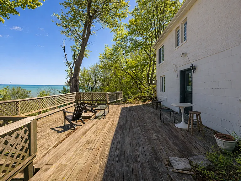 Generously Sized Backyard Deck -
Gorgeous Lake Michigan Views Year Round!