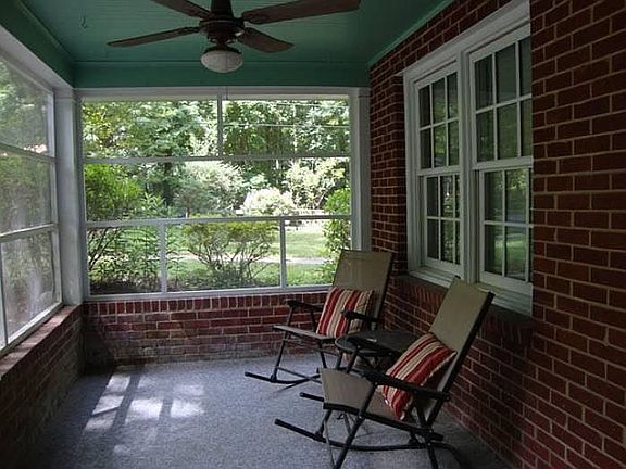 Screened porch