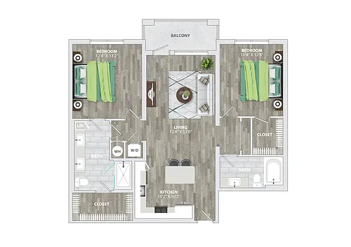 Floor plan B2