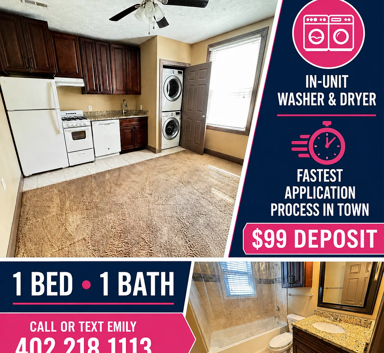 1 bed, 900 sqft, $849 — Photo 2