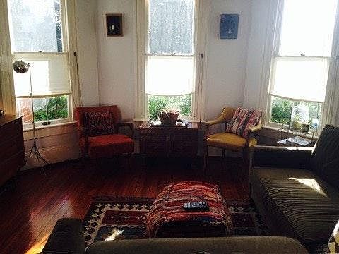 Front Parlor of original home