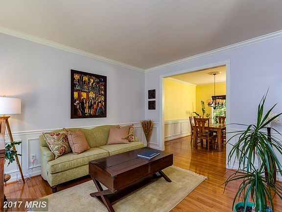 Freshly painted living room