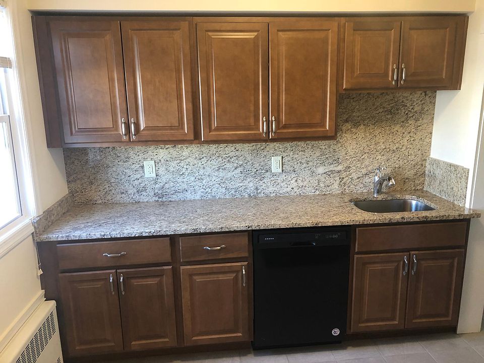 Kitchen with granite countertops
