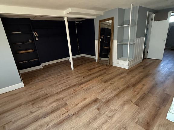 Downstairs, view from laundry room