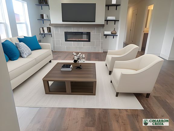 Virtual Staged Living Room